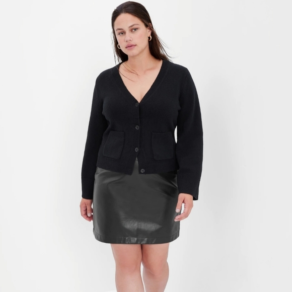 NWT Gap Faux Leather Mini Skirt - Picture 8 of 8